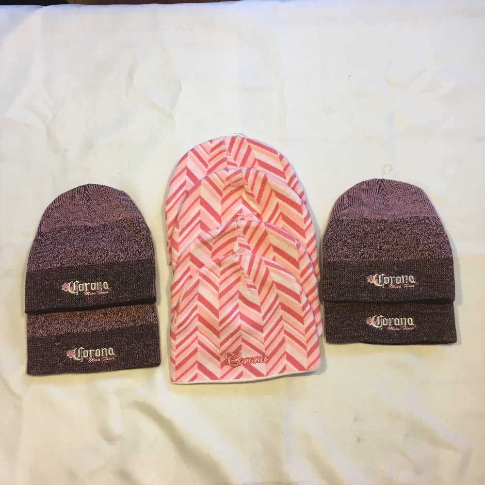RESELLER BOX 8 Corona Knit Cap Hat Beanie